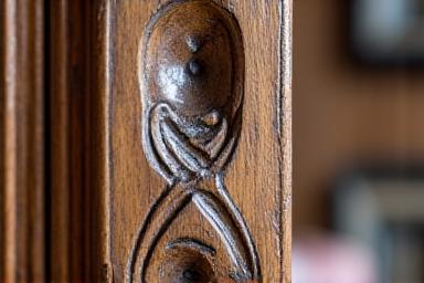Restauratie van antieke houten deur